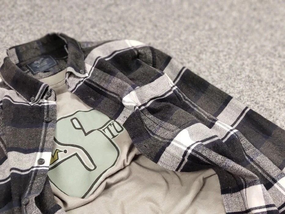 Flannel Vintage Flannel Shirt Travis Scott Style Streetwear Hype Size US L / EU 52-54 / 3 - 7 Thumbnail