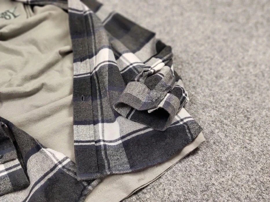 Flannel Vintage Flannel Shirt Travis Scott Style Streetwear Hype Size US L / EU 52-54 / 3 - 6 Thumbnail
