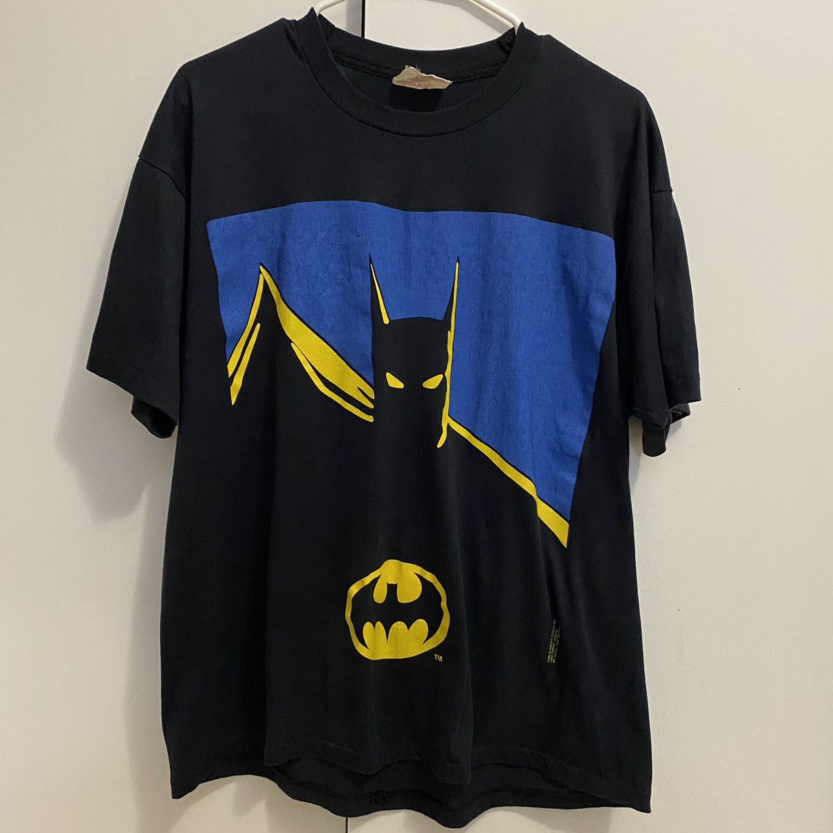 Veste En Jean Vintage Calvin Klein Batman Comics, Taille M, Artwork Customisé