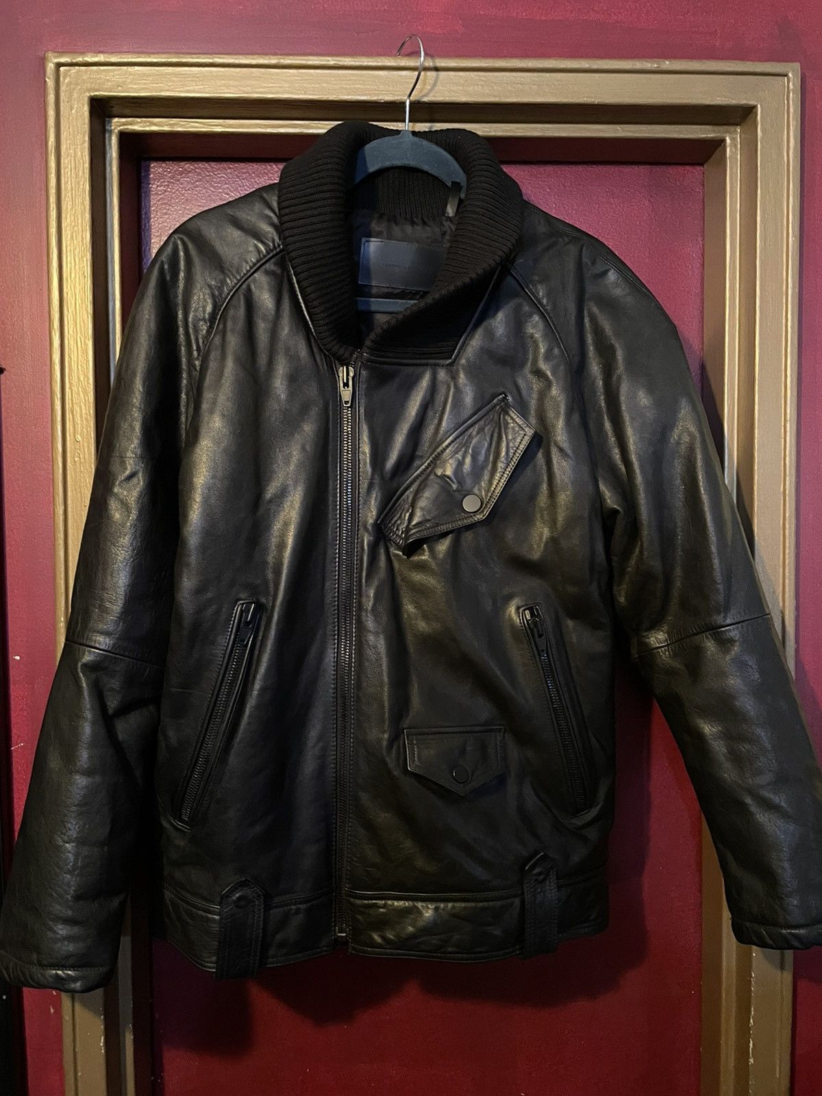 Alexander Wang for H&M Faux Leather deals Jacket