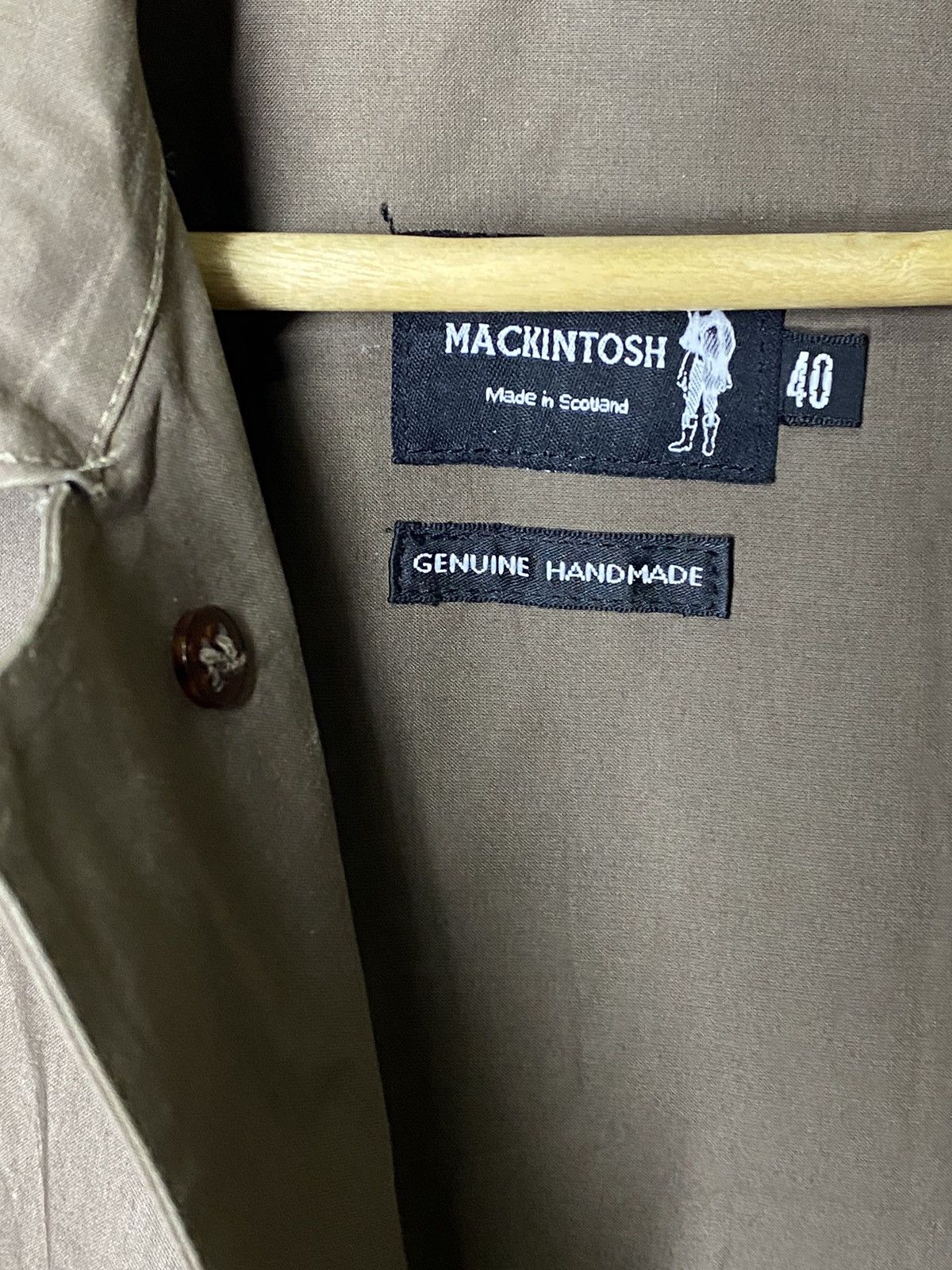 Designer × Mackintosh × Vintage MACKINTOSH TRENCH COAT Size US XL / EU 56 / 4 - 8 Thumbnail