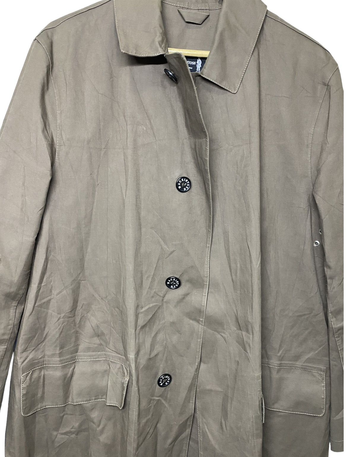 Designer × Mackintosh × Vintage MACKINTOSH TRENCH COAT Size US XL / EU 56 / 4 - 4 Thumbnail