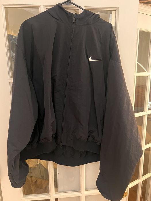 Nike Nike Fear of God hooded bomber jacket | Grailed