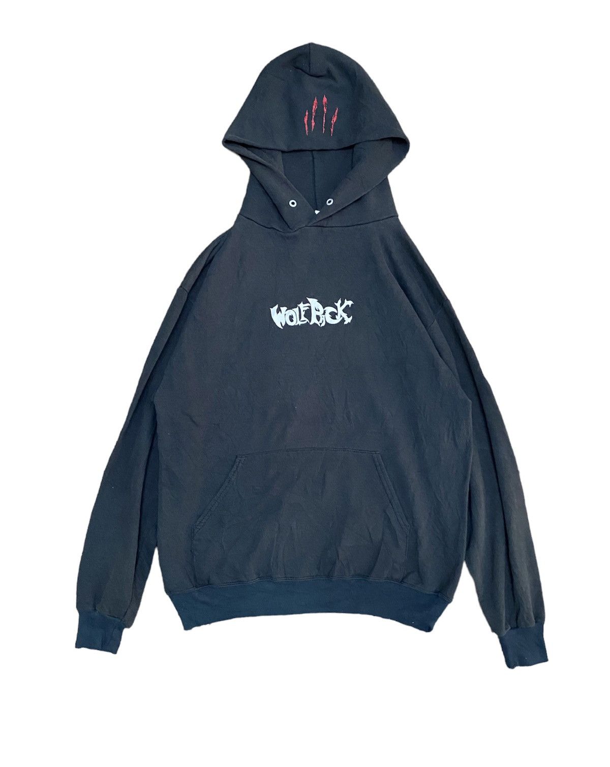 Vintage 90s WolfPack hoodie anvil Size US M / EU 48-50 / 2 - 1 Thumbnail