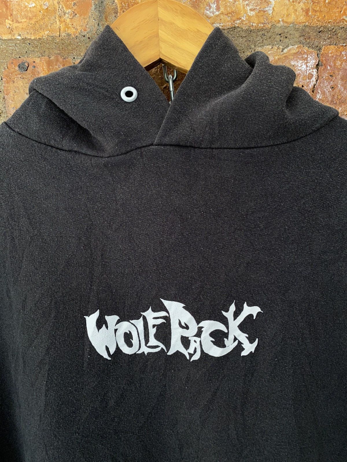 Vintage 90s WolfPack hoodie anvil Size US M / EU 48-50 / 2 - 3 Thumbnail