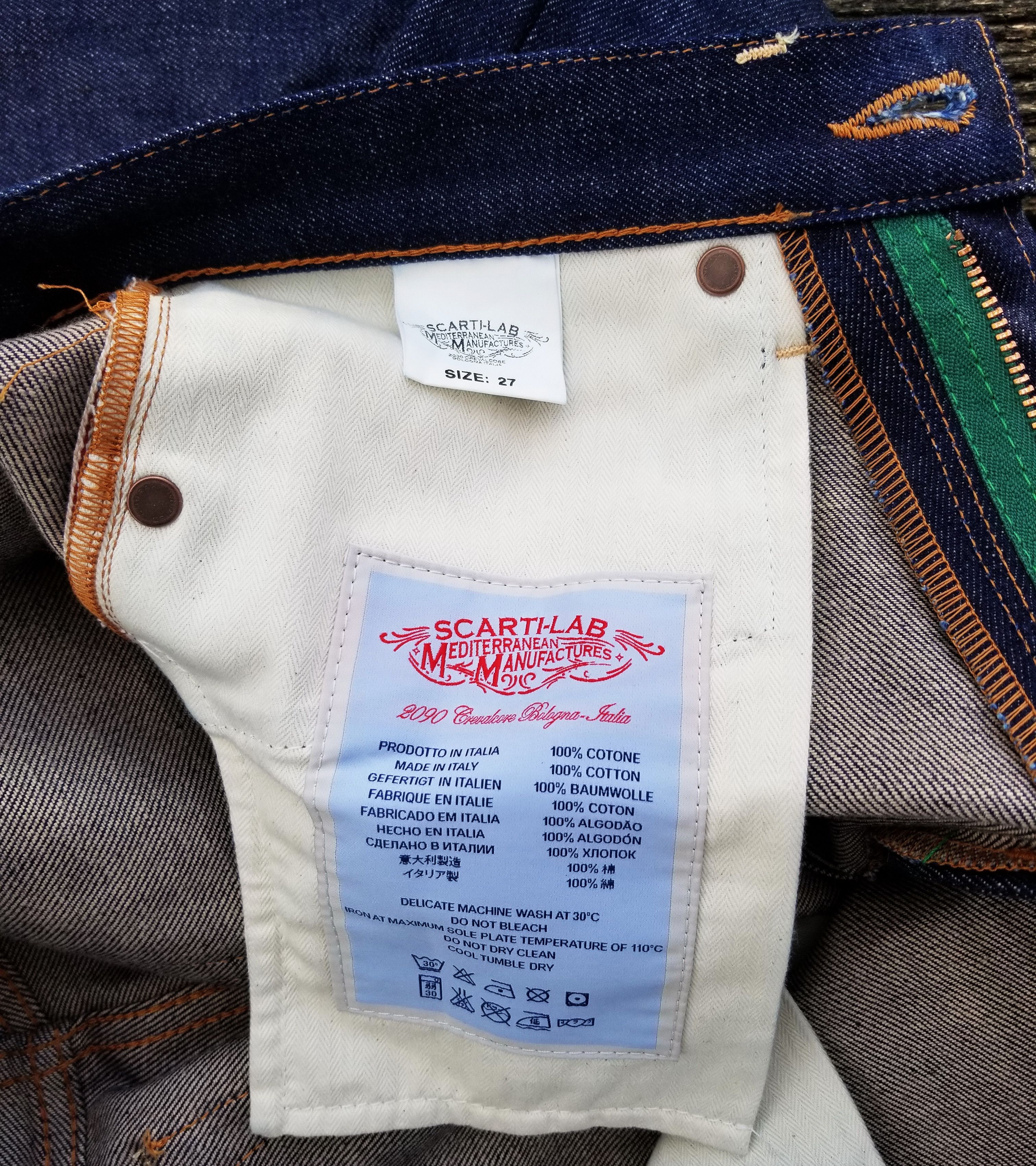 Other Scarti Lab Selvedge Rad Denim Jeans Size US 27 - 13 Thumbnail