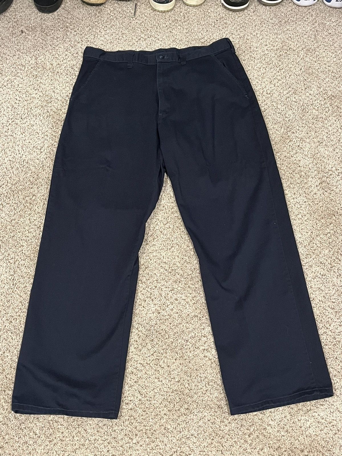 Dickies Dickie navy blue chinos | Grailed