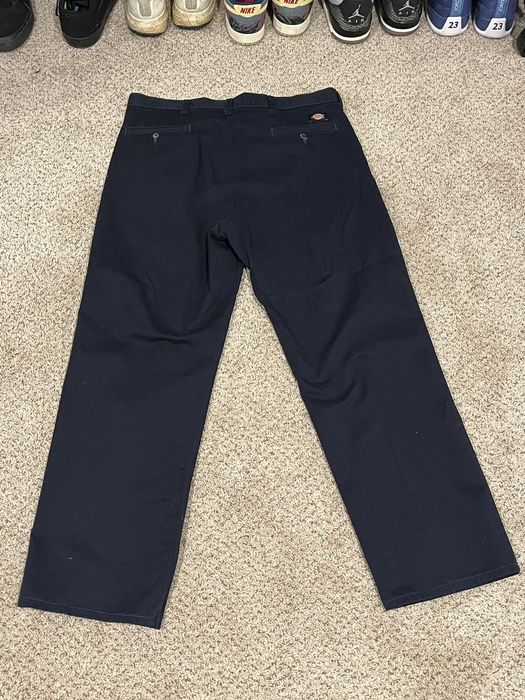 Dickies Dickie navy blue chinos | Grailed