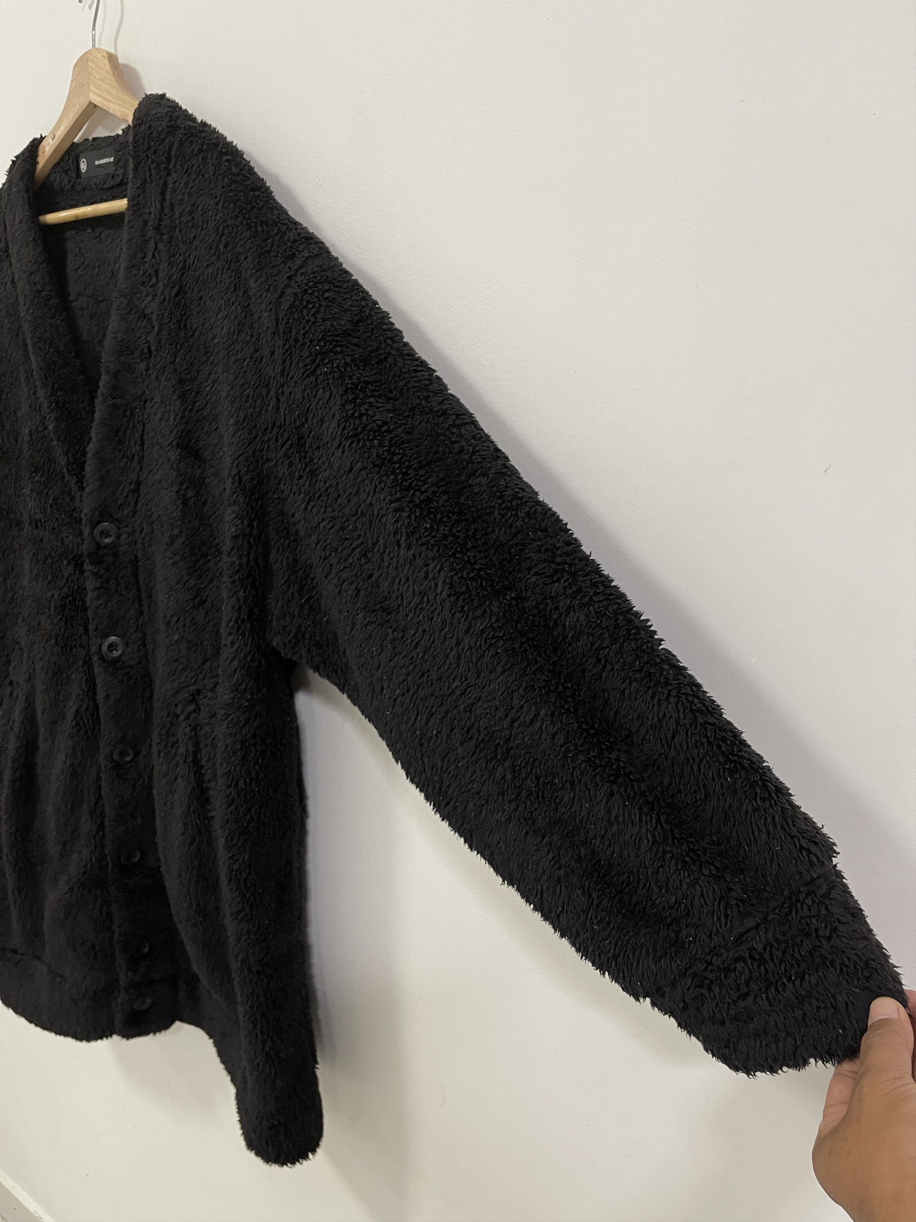 Japanese Brand Vintage Gu x Undercover Fleece Sherpa Button Up Jacket Size US XL / EU 56 / 4 - 5 Thumbnail