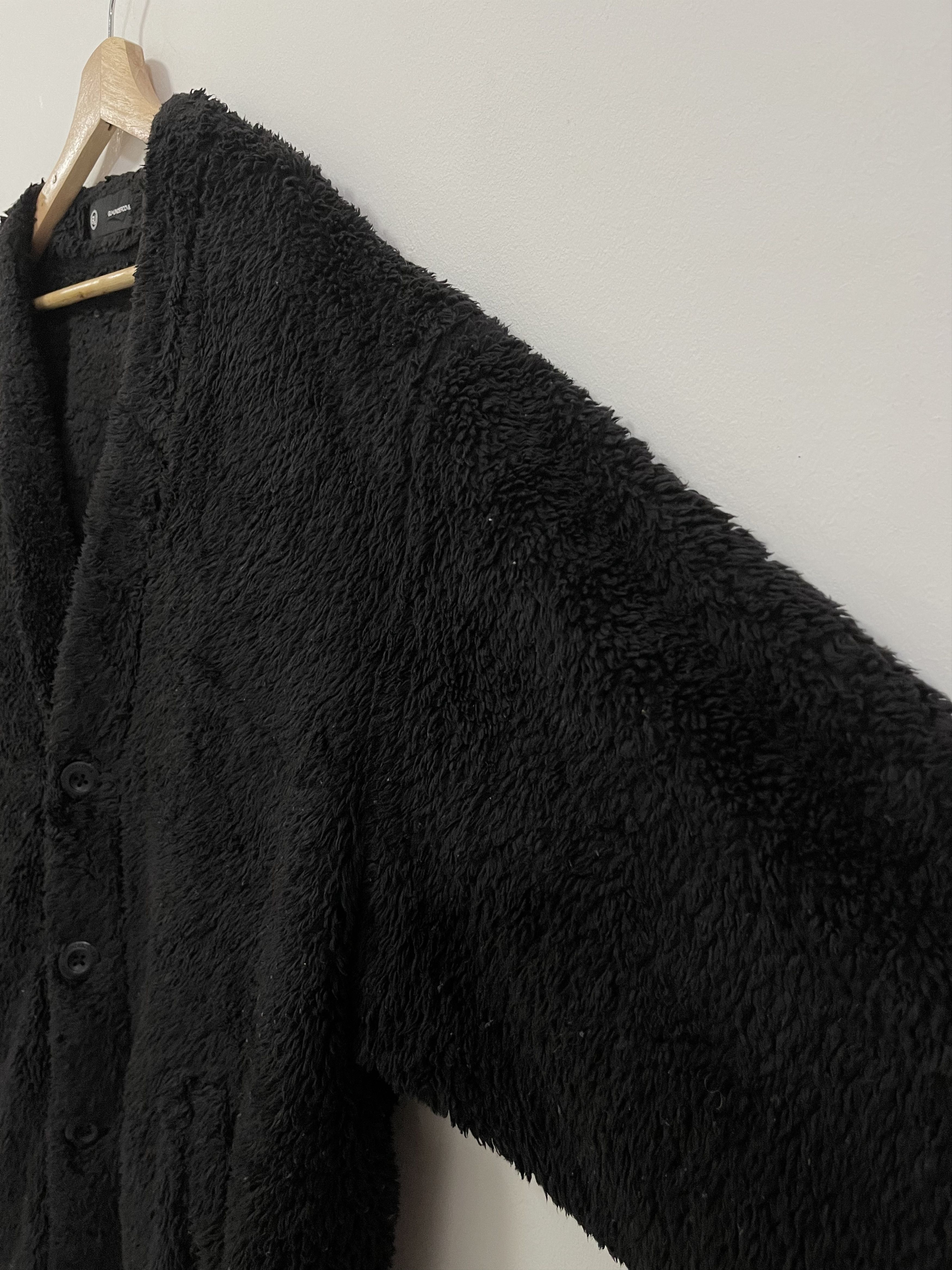 Japanese Brand Vintage Gu x Undercover Fleece Sherpa Button Up Jacket Size US XL / EU 56 / 4 - 6 Thumbnail