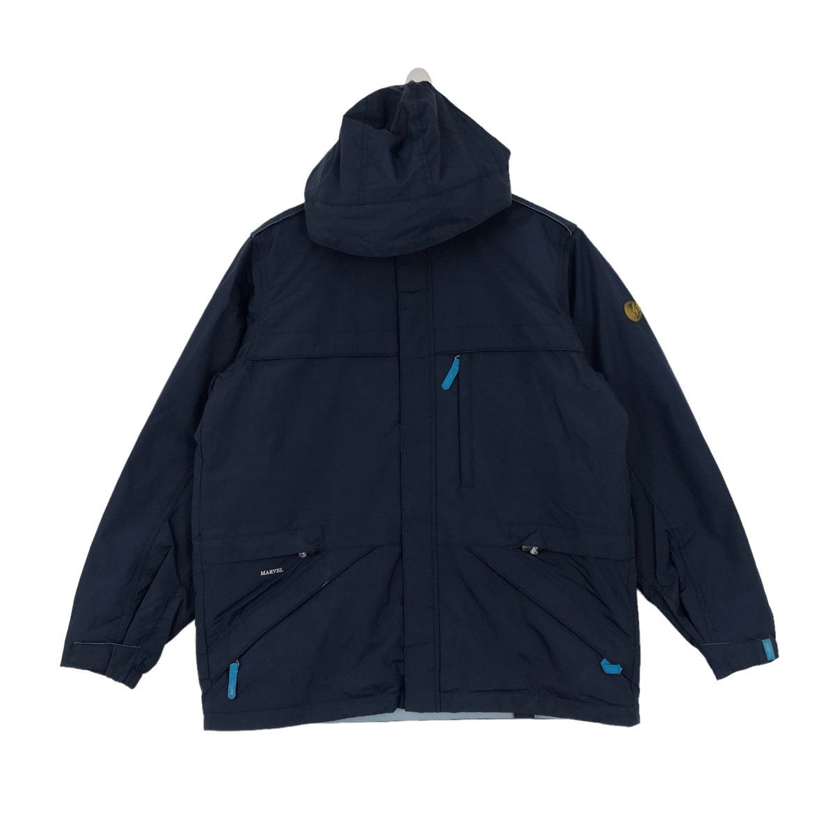 Japanese Brand Vintage MARVEL Anorak Jacket Jaoanese Brand Waterproof Ski Size US L / EU 52-54 / 3 - 1 Thumbnail