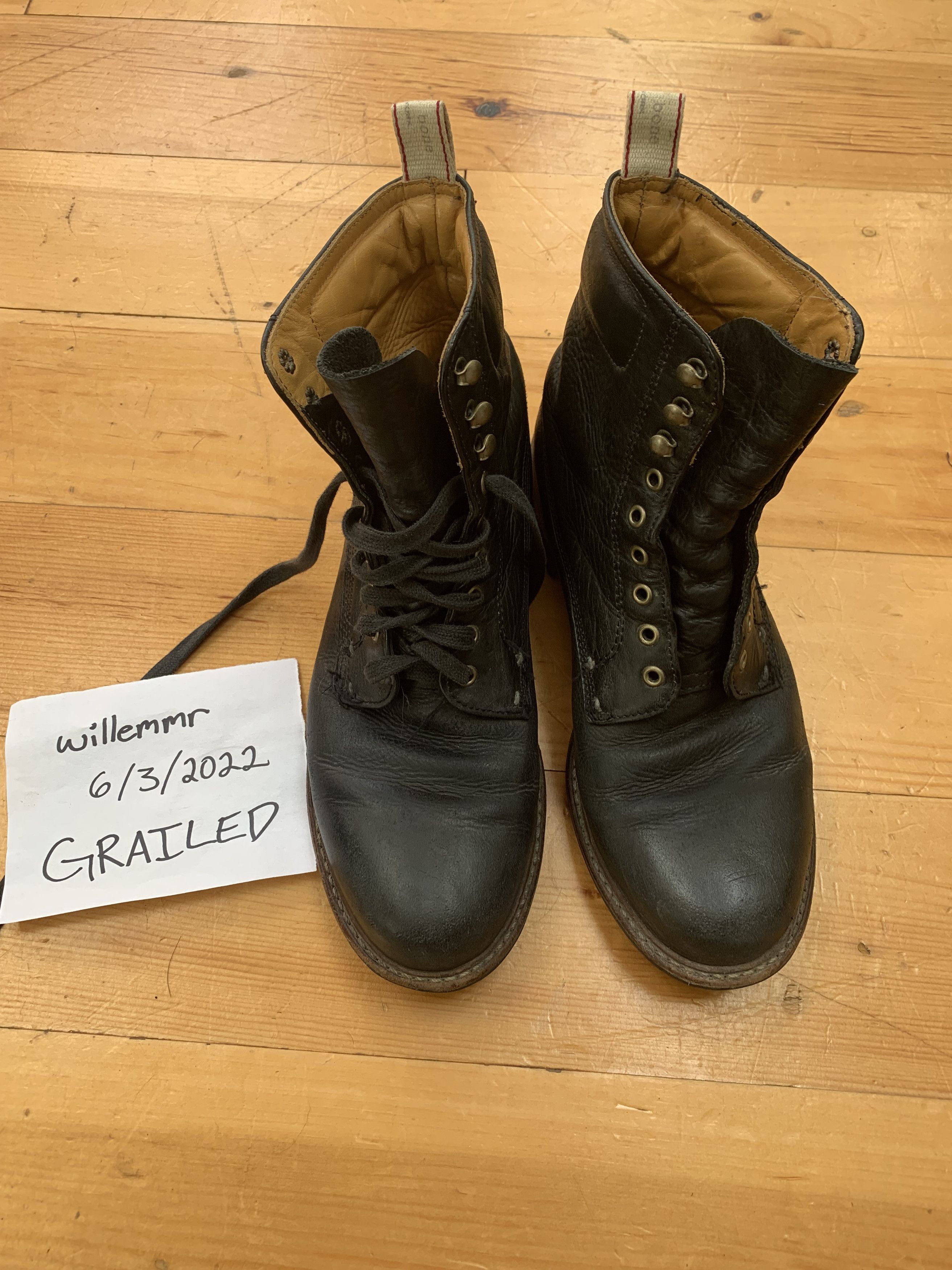 Rag and store bone officer boot