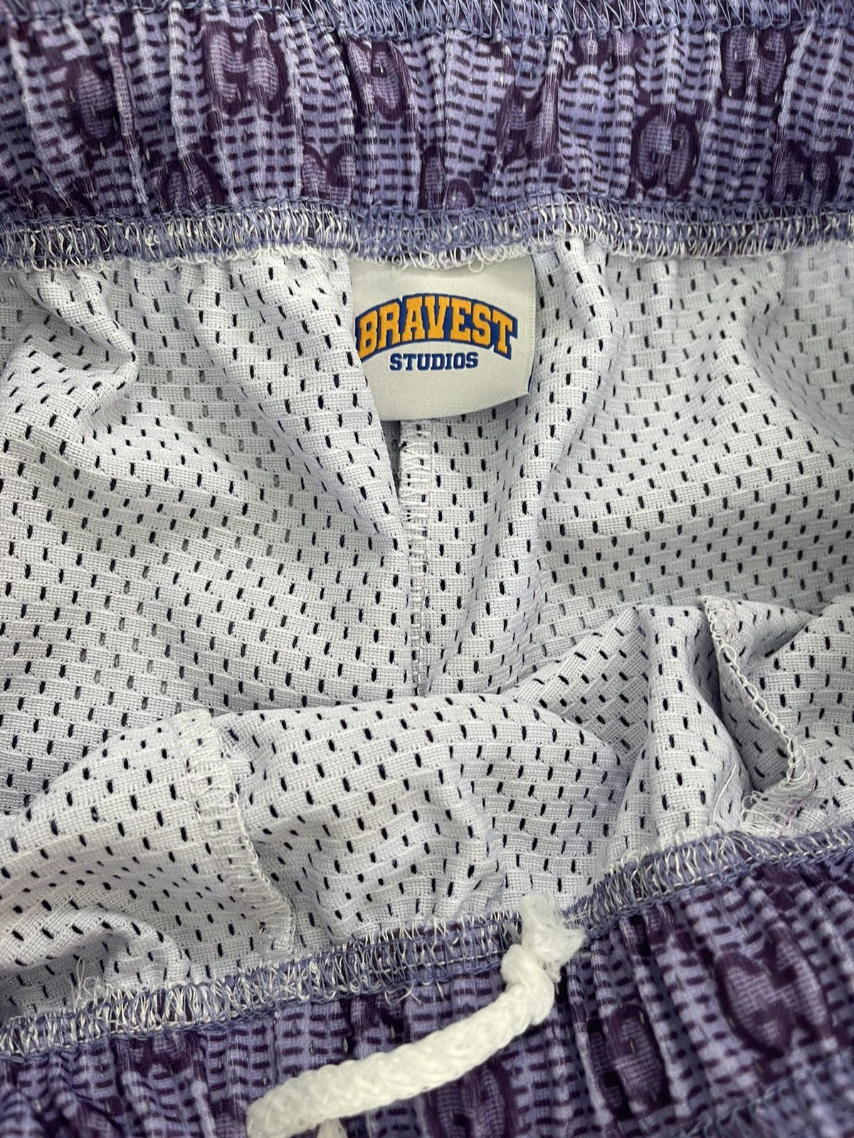 Bravest Studios 🔥 Bravest Studios Violet mesh Shorts Size Large 🔥 Size US 34 / EU 50 - 5 Thumbnail