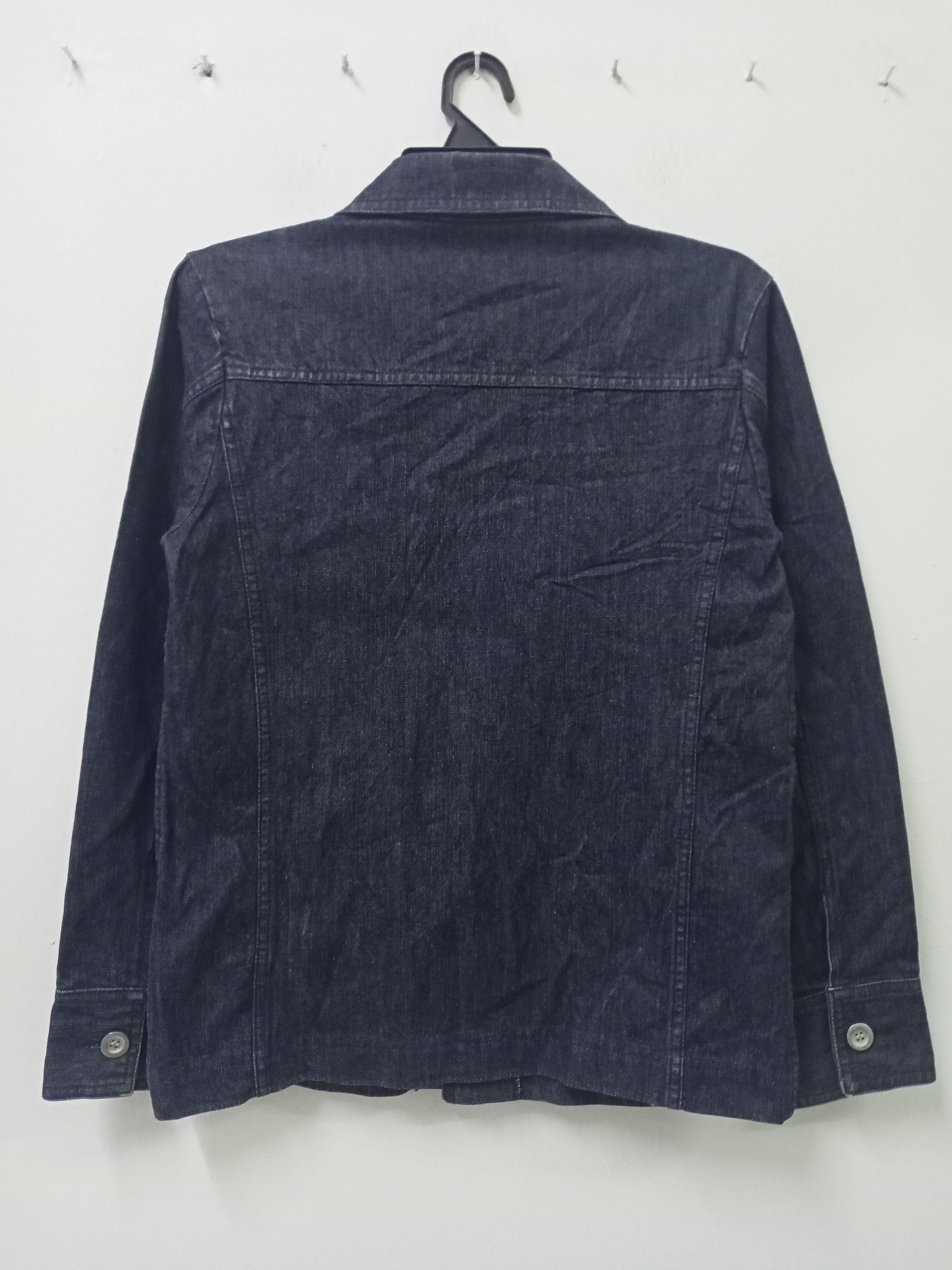 Japan Blue × Japanese Brand × Vintage Vintage Grandecade Blue Denim Workwear Jacket Size S / US 4 / IT 40 - 5 Thumbnail