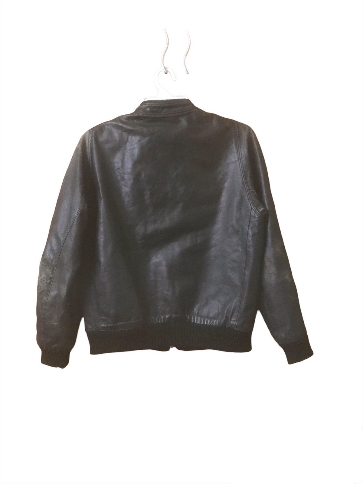 Vintage leather jacket Japanese brand