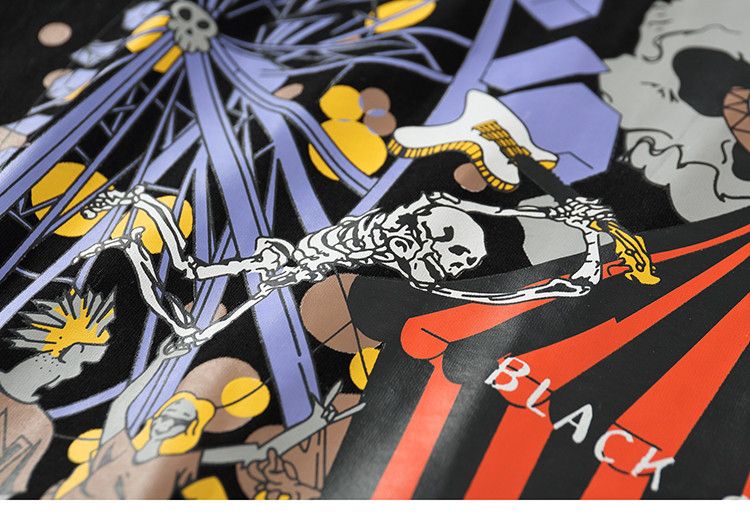 Skeleton Ferris Wheel T Shirt