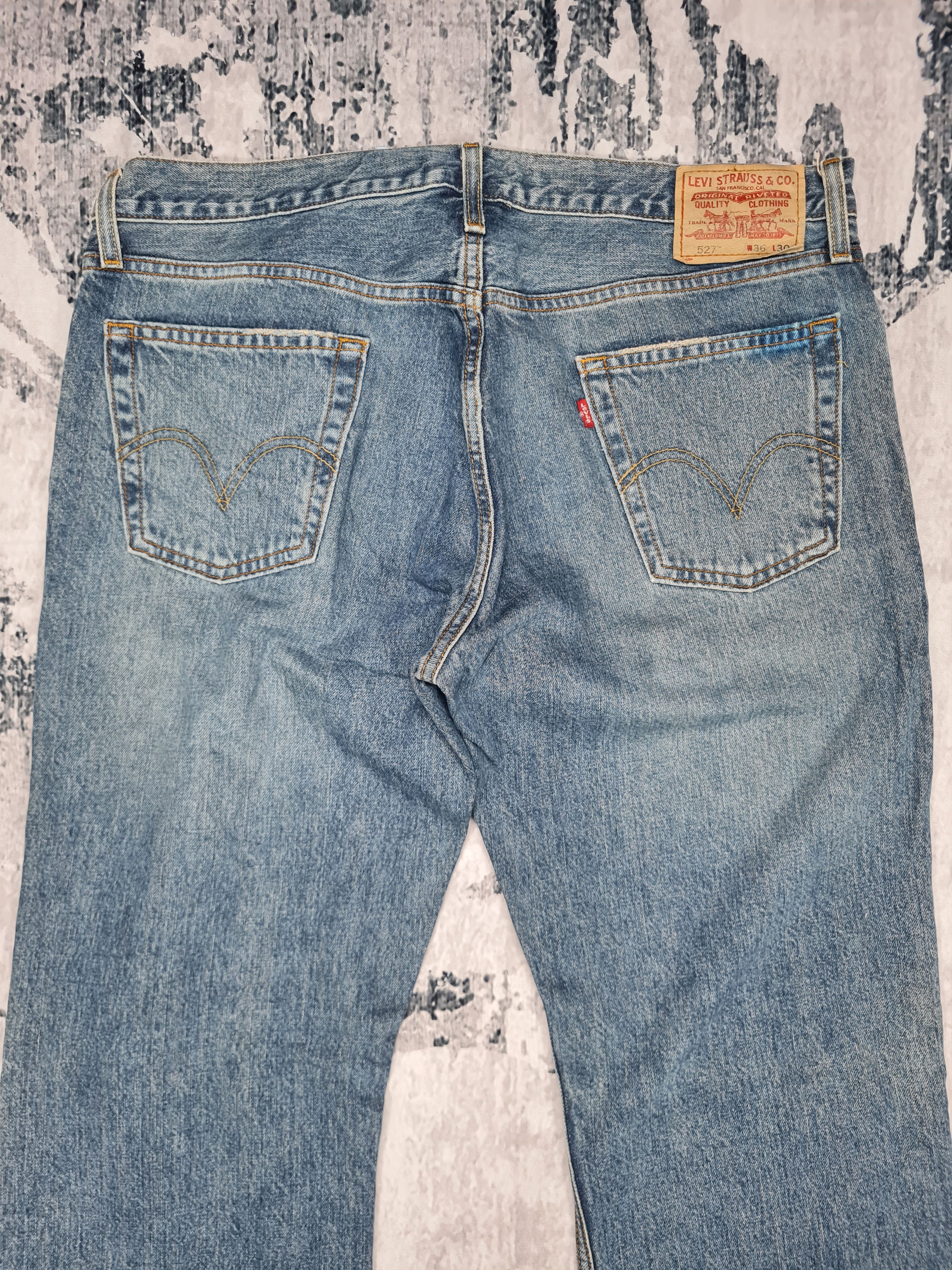 Levi's Vtg LEVIS 527 Boot Fit Flare Faded Size 36X32 Jeans L0201 Size US 36 / EU 52 - 6 Thumbnail
