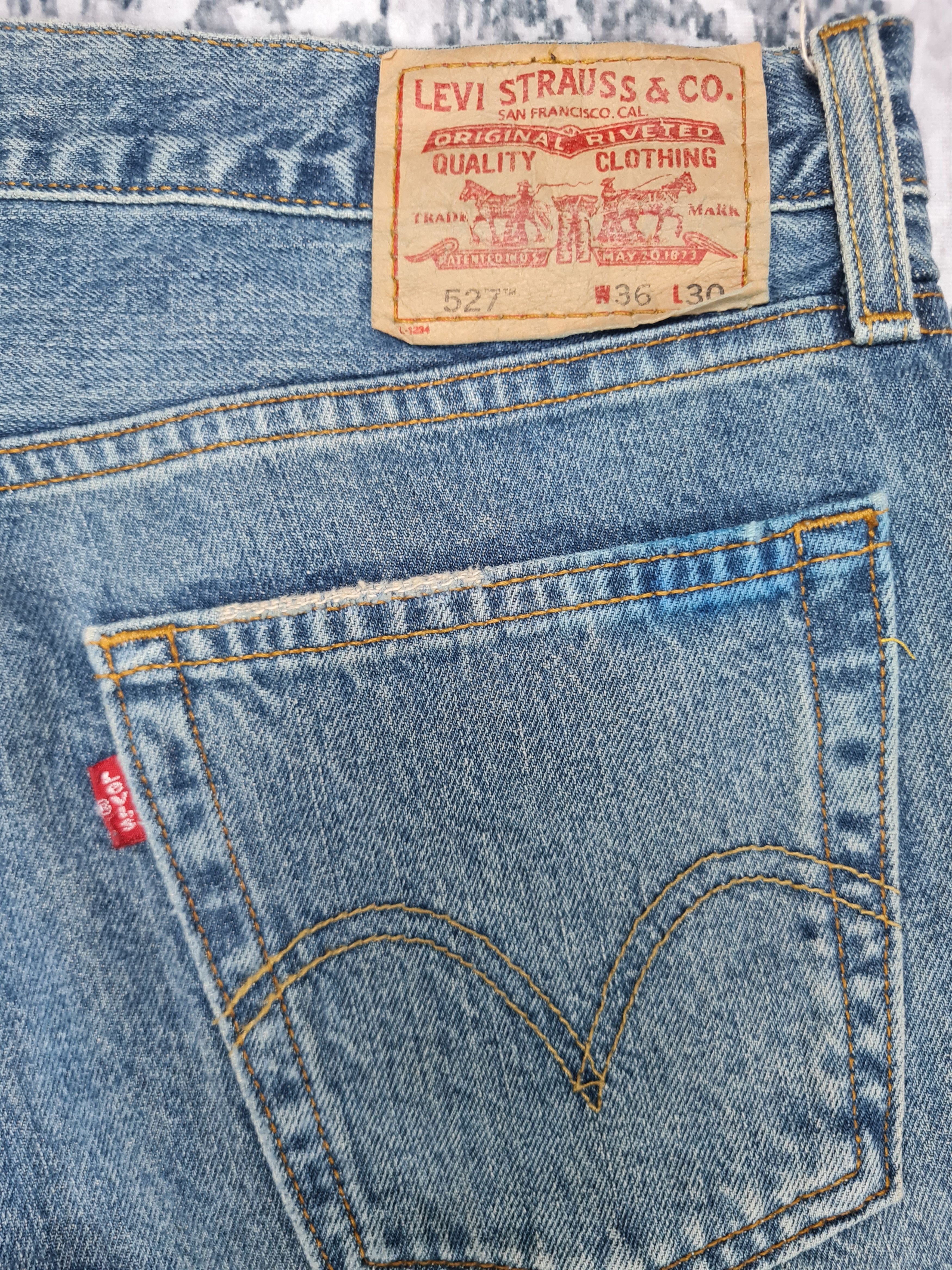 Levi's Vtg LEVIS 527 Boot Fit Flare Faded Size 36X32 Jeans L0201 Size US 36 / EU 52 - 7 Thumbnail