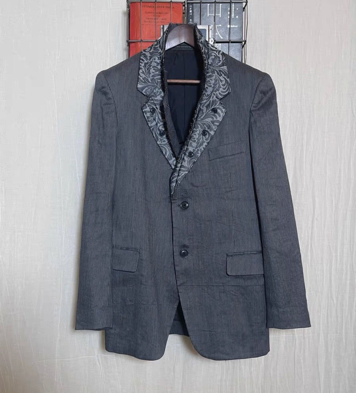 Yohji Yamamoto 11ss Baroque Collar Suit