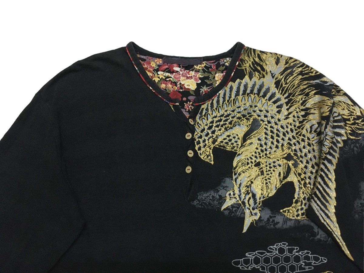 Japanese Brand × Vintage Rare Design Vintage Sukajan T-shirt 1990s Size US L / EU 52-54 / 3 - 7 Thumbnail