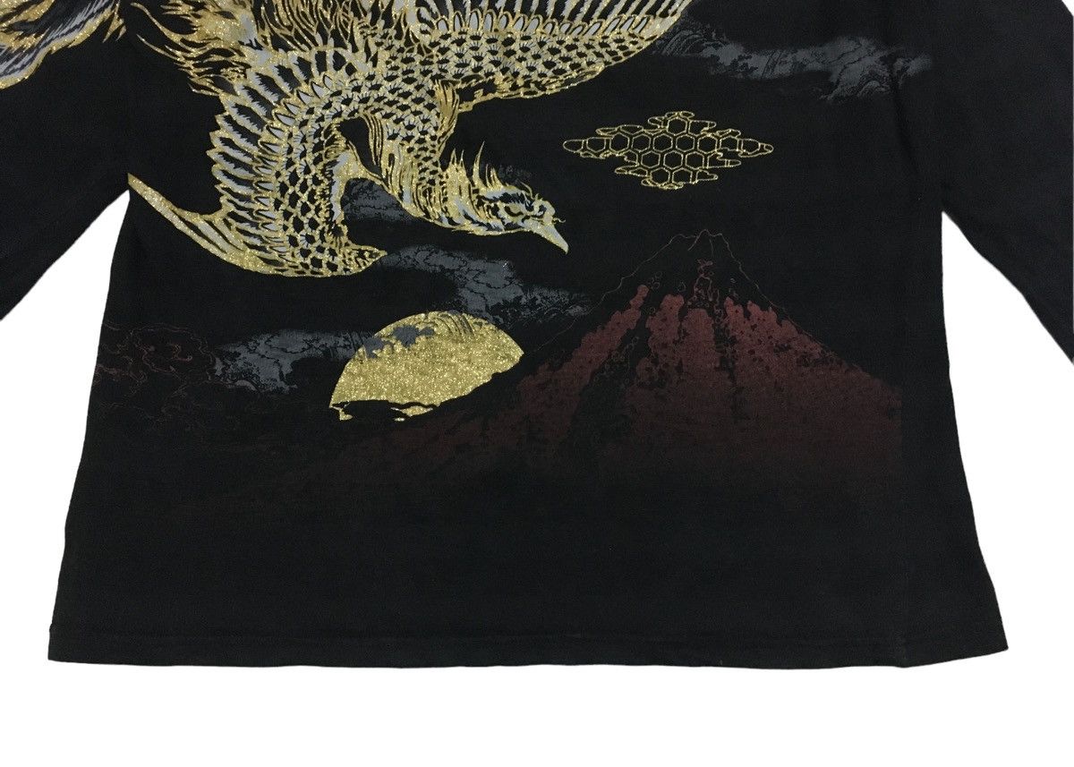 Japanese Brand × Vintage Rare Design Vintage Sukajan T-shirt 1990s Size US L / EU 52-54 / 3 - 3 Thumbnail