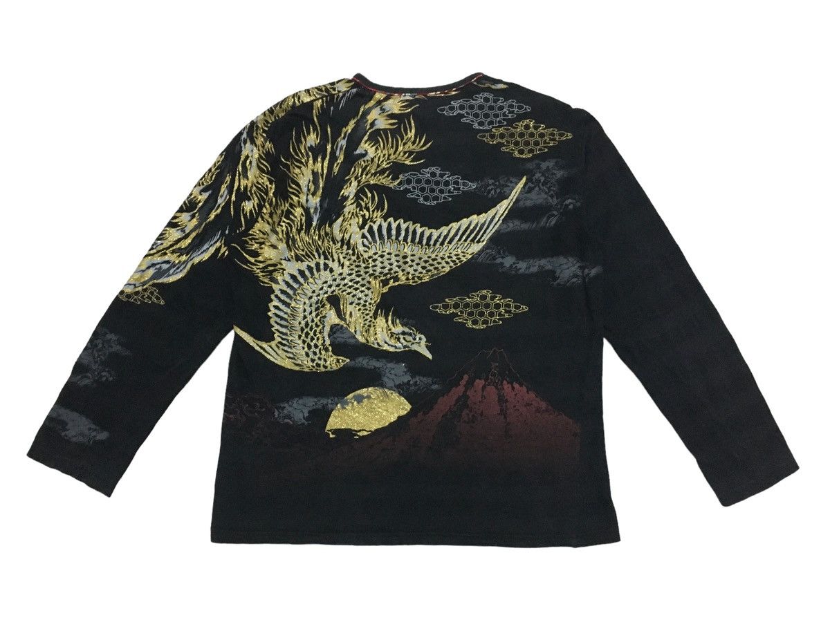 Japanese Brand × Vintage Rare Design Vintage Sukajan T-shirt 1990s Size US L / EU 52-54 / 3 - 1 Thumbnail