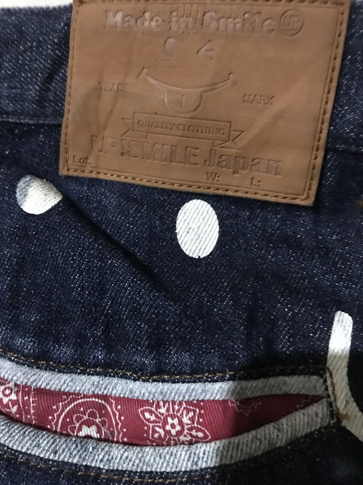 Hysteric Glamour 💥Vintage Japanese Up!Smile Japan Denim Size US 30 / EU 46 - 6 Thumbnail