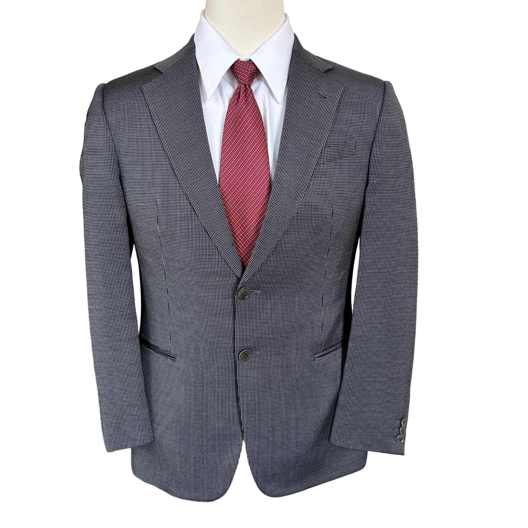 Armani Collezioni Blazer Men Sport Coat Size 4OR Tweed Two B