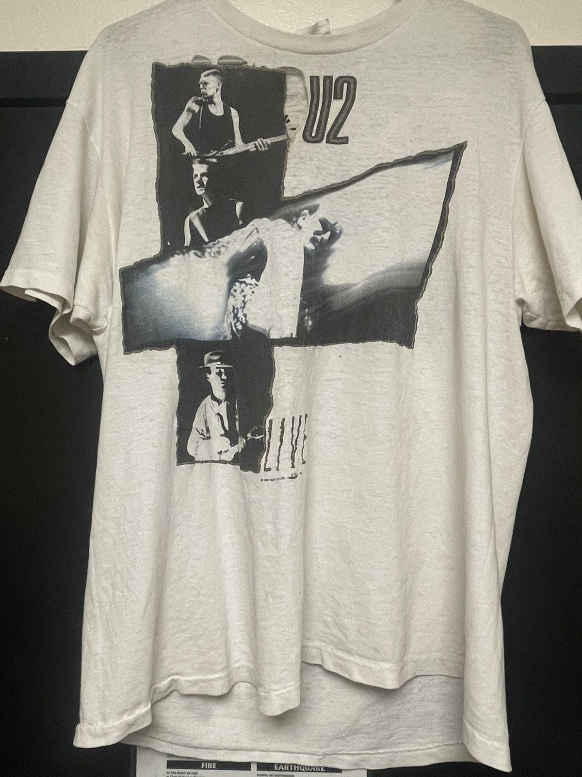 Band Tees × Vintage Vintage U2 1987 Tee | Grailed