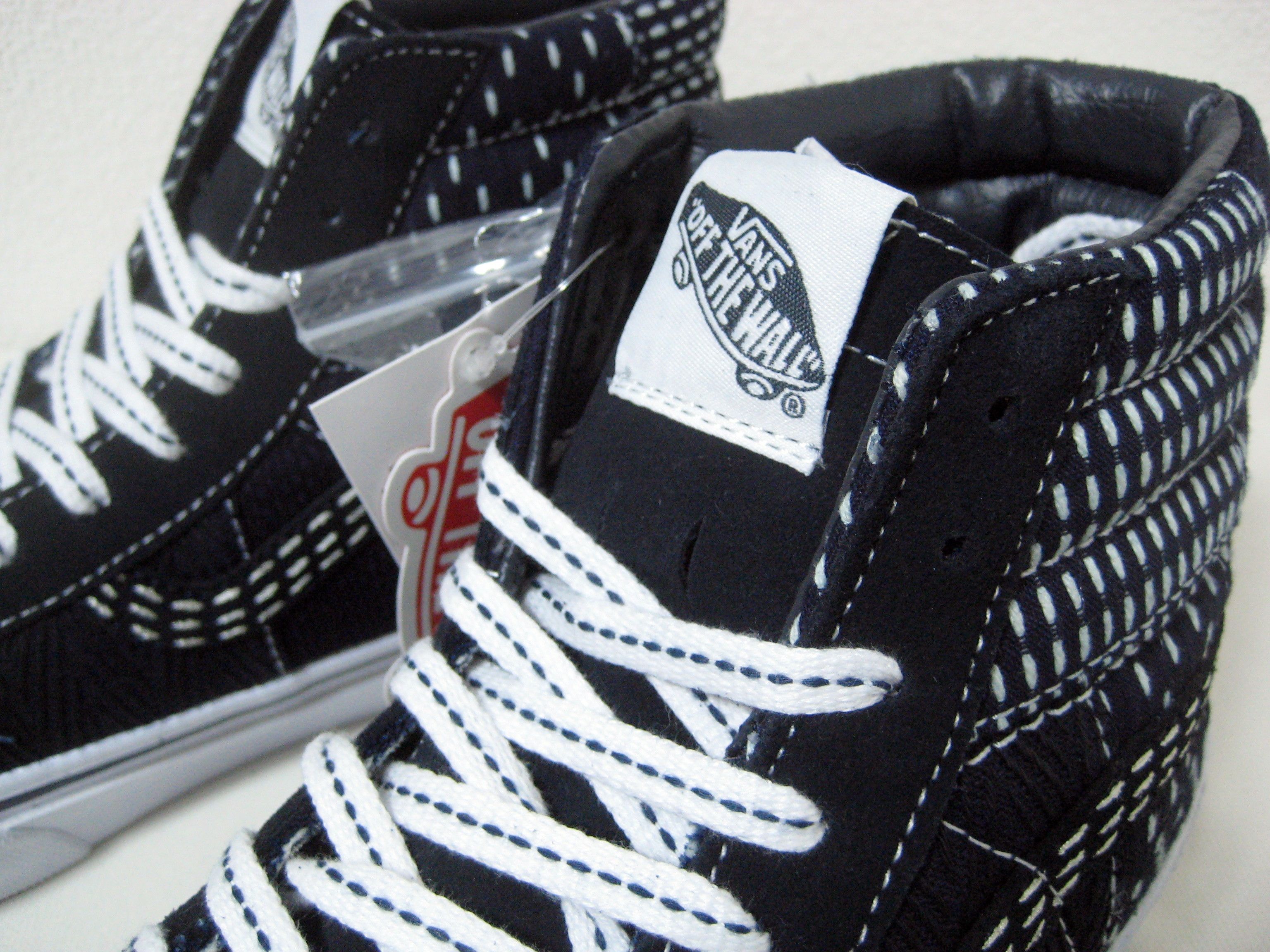 FDMTL VANS FDMTL SK8 HI PATCHWORK DEEP INDIGO DENIM V38R US8