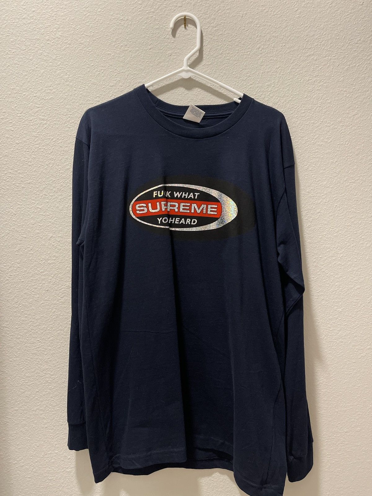Supreme Fuck What You Heard Tee | Grailed