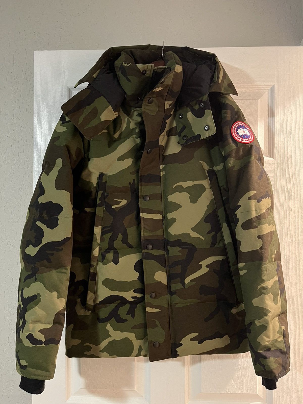 Canada Goose Wyndham Parka Camo Grailed