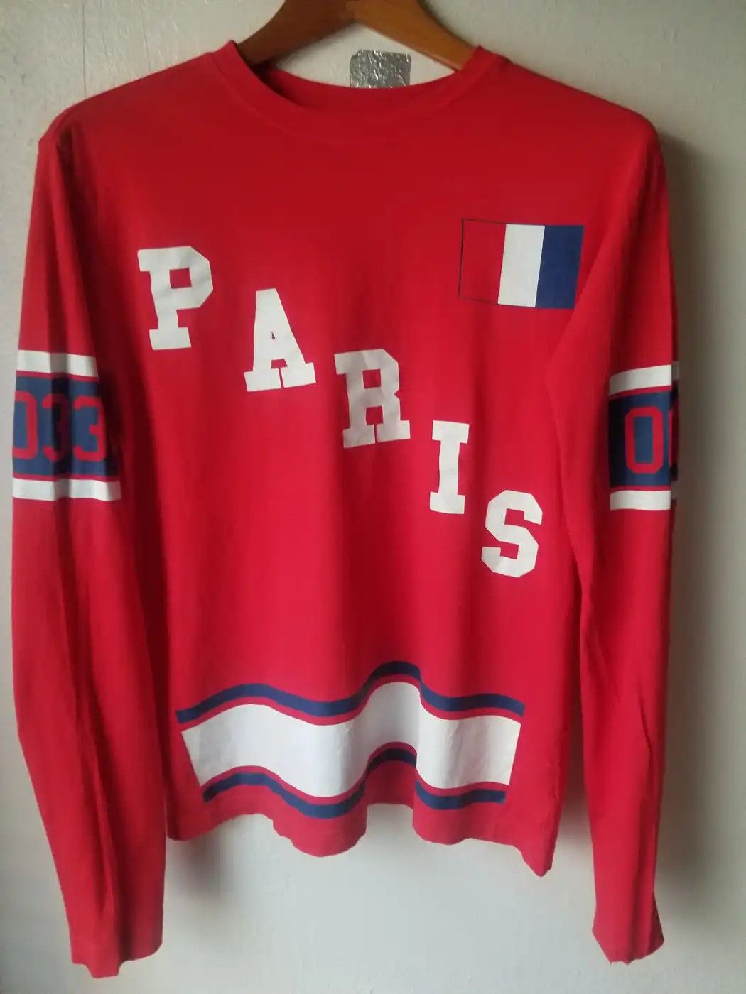 Other Paris jersey style tee shirt sz Small S byproduct brand Size US S / EU 44-46 / 1 - 2 Thumbnail