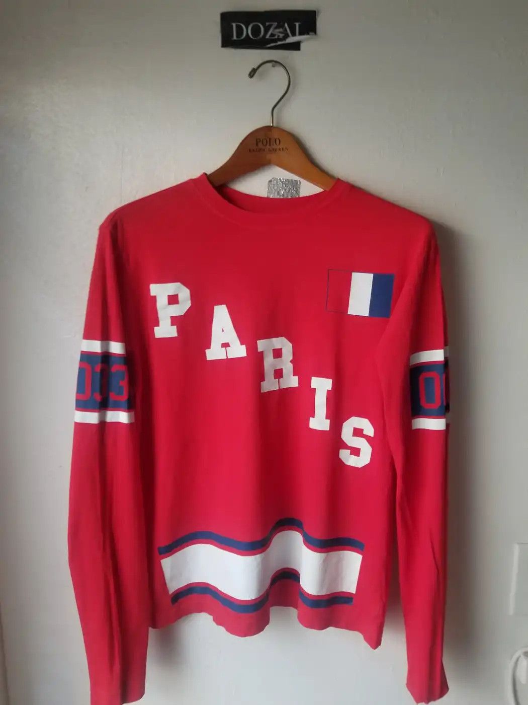 Other Paris jersey style tee shirt sz Small S byproduct brand Size US S / EU 44-46 / 1 - 1 Thumbnail