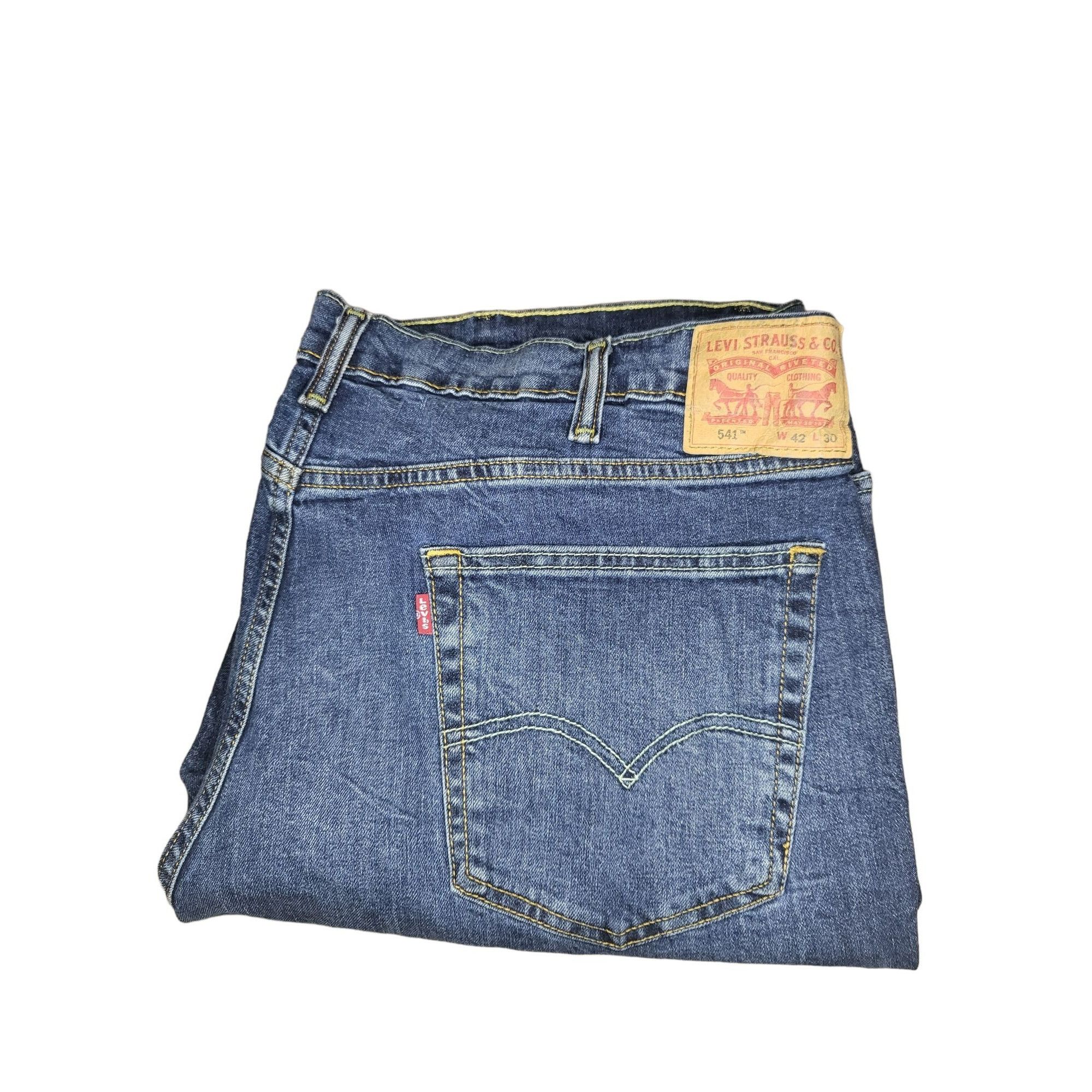 levi-s-levi-s-541-blue-denim-straight-leg-sz-42-x-30-jeans-men-grailed