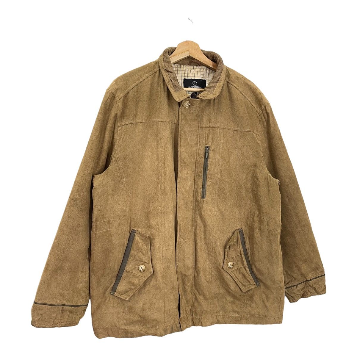 ALAIN DELON Vintage 90s Alain Delon Military Insulated Trench Coat Size US L / EU 52-54 / 3 - 2 Thumbnail