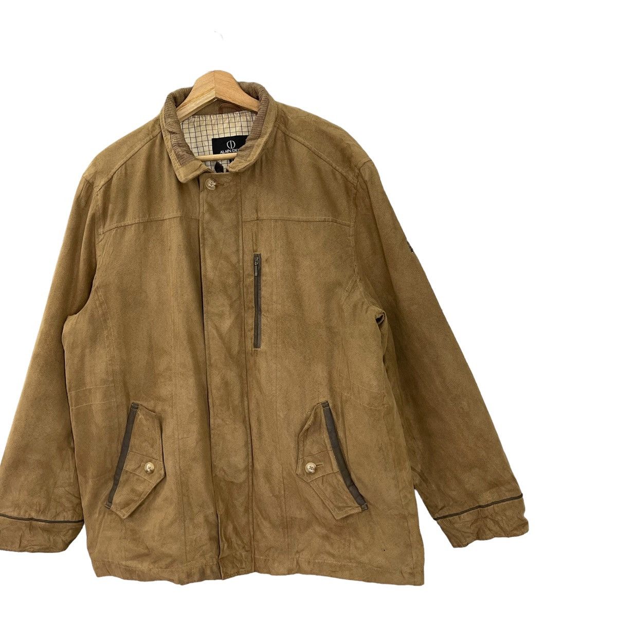 ALAIN DELON Vintage 90s Alain Delon Military Insulated Trench Coat Size US L / EU 52-54 / 3 - 3 Thumbnail