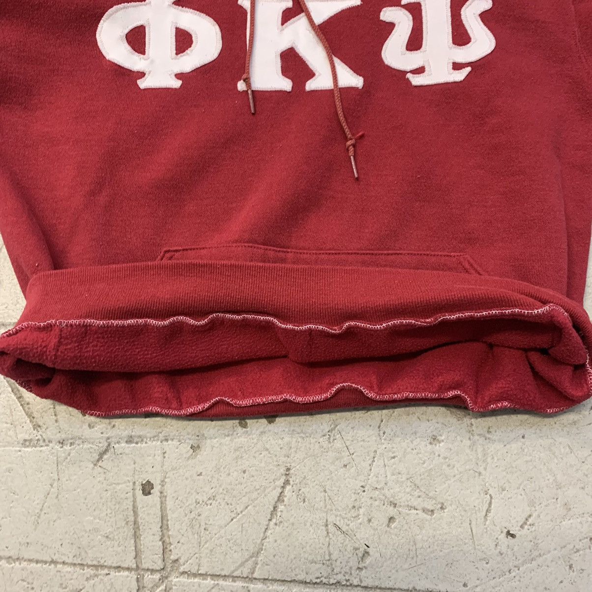 Russell Athletic × Vintage Vintage 1970’s Russell Athletic Frat Hooded Sweatshirt Size US M / EU 48-50 / 2 - 4 Thumbnail