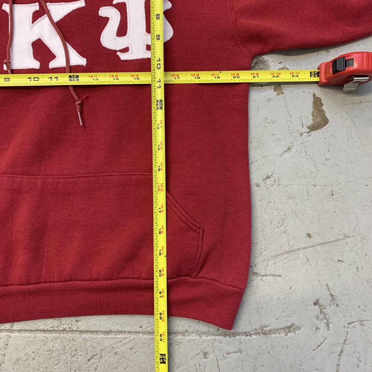 Russell Athletic × Vintage Vintage 1970’s Russell Athletic Frat Hooded Sweatshirt Size US M / EU 48-50 / 2 - 5 Thumbnail