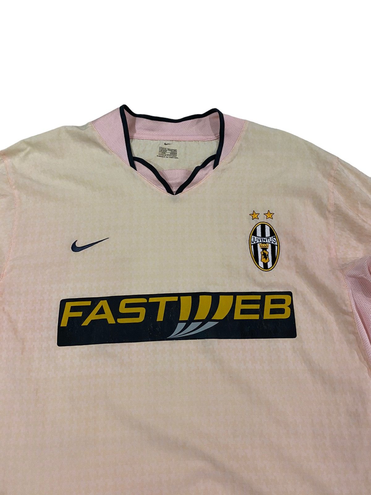 Nike Rare Juventus longsleeve 2003 away Del piero nameset jersey Size US XL / EU 56 / 4 - 4 Thumbnail