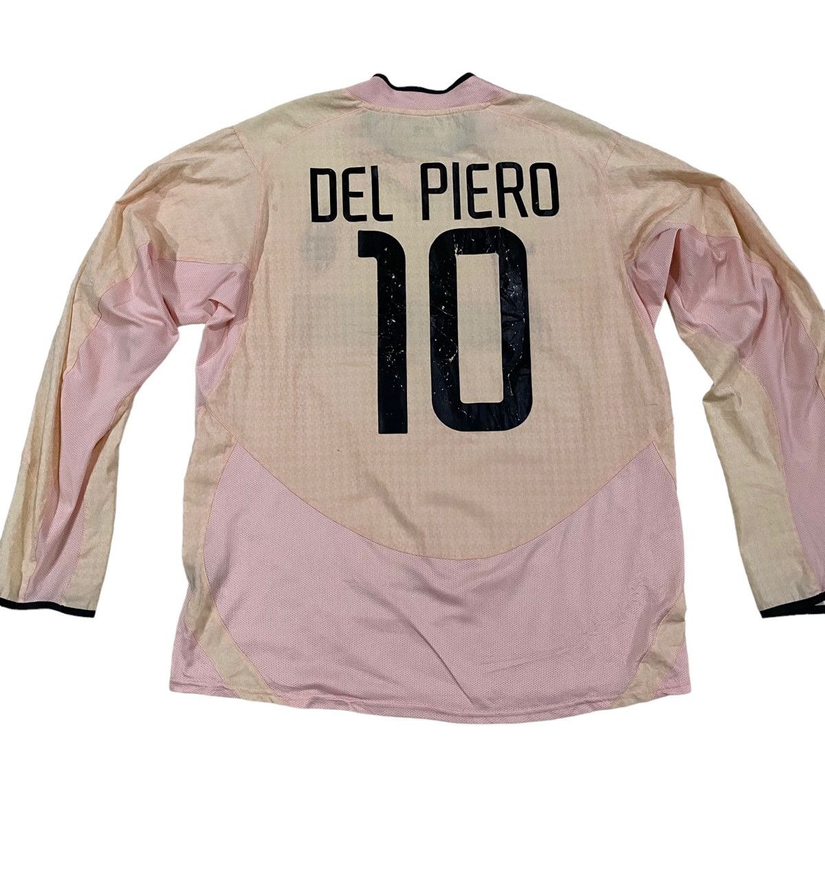 Nike Rare Juventus longsleeve 2003 away Del piero nameset jersey Size US XL / EU 56 / 4 - 2 Thumbnail