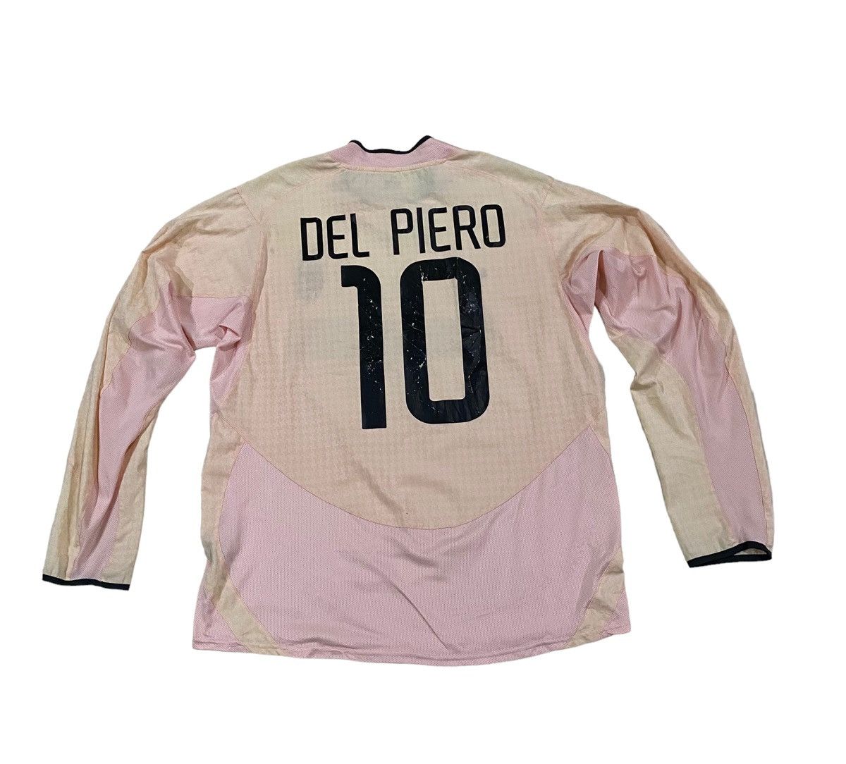 Nike Rare Juventus longsleeve 2003 away Del piero nameset jersey Size US XL / EU 56 / 4 - 7 Thumbnail