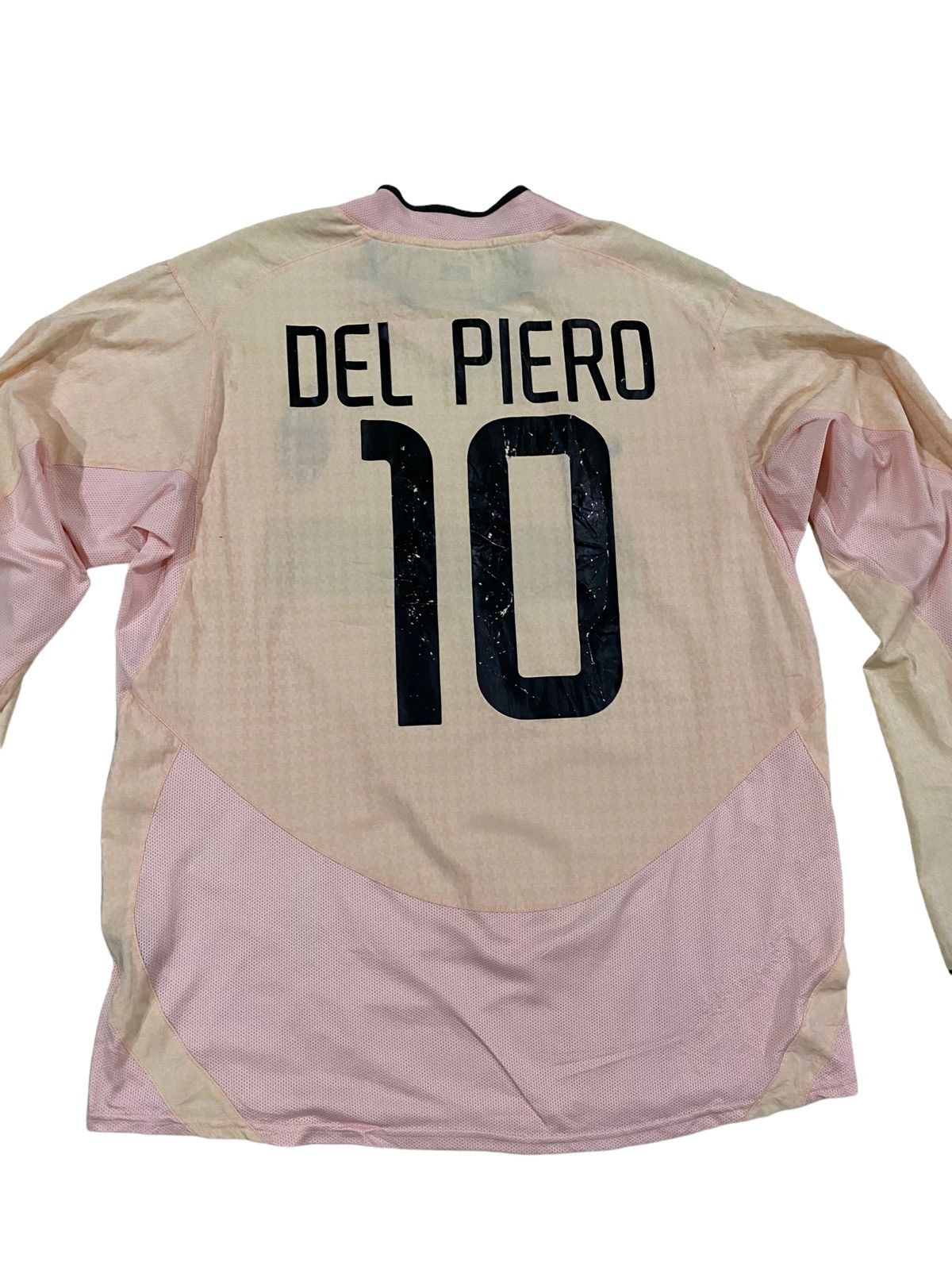 Nike Rare Juventus longsleeve 2003 away Del piero nameset jersey Size US XL / EU 56 / 4 - 8 Thumbnail