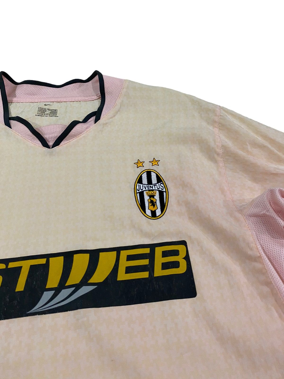 Nike Rare Juventus longsleeve 2003 away Del piero nameset jersey Size US XL / EU 56 / 4 - 9 Thumbnail