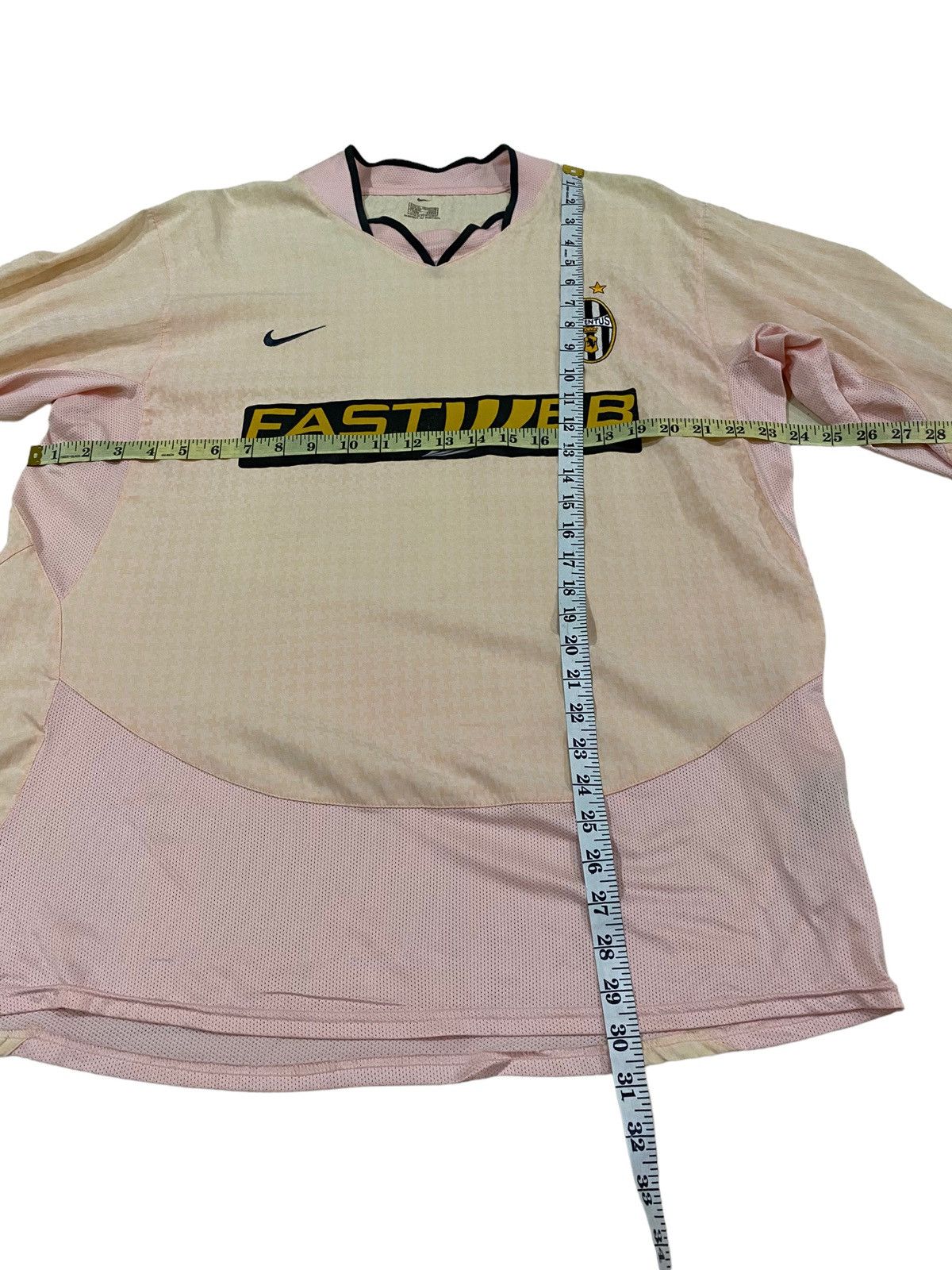 Nike Rare Juventus longsleeve 2003 away Del piero nameset jersey Size US XL / EU 56 / 4 - 11 Thumbnail