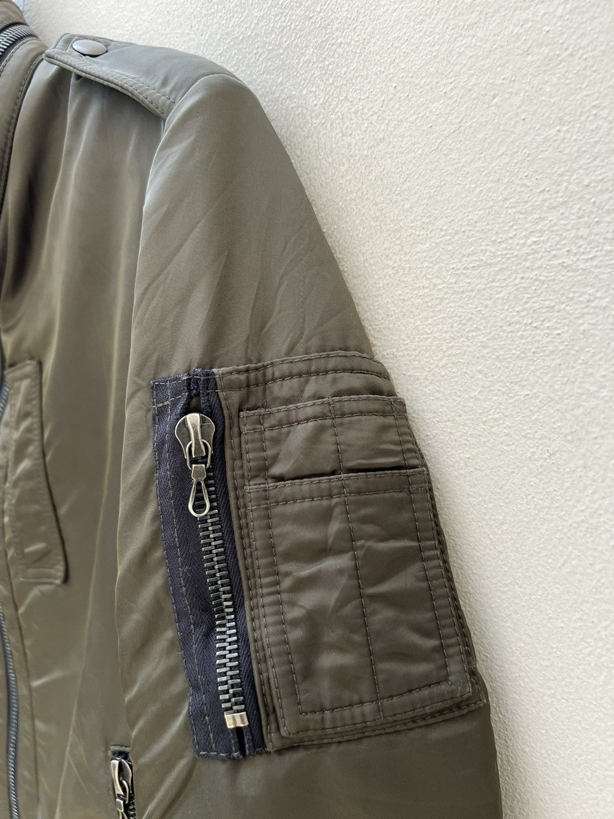 Shellac Shellac Japan MA-1 Style Military Bomber Jacket Size US S / EU 44-46 / 1 - 9 Thumbnail
