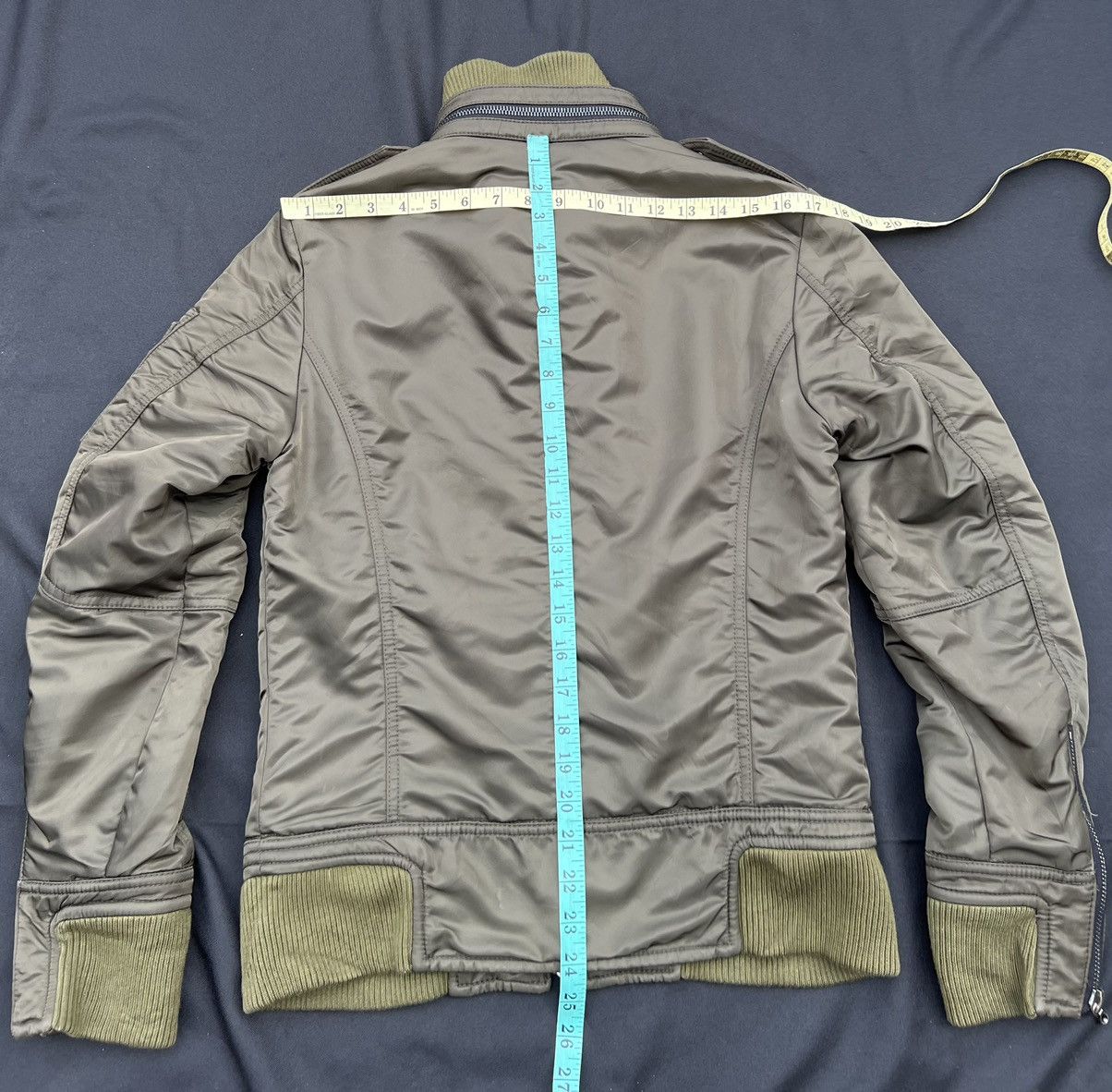 Shellac Shellac Japan MA-1 Style Military Bomber Jacket Size US S / EU 44-46 / 1 - 5 Thumbnail