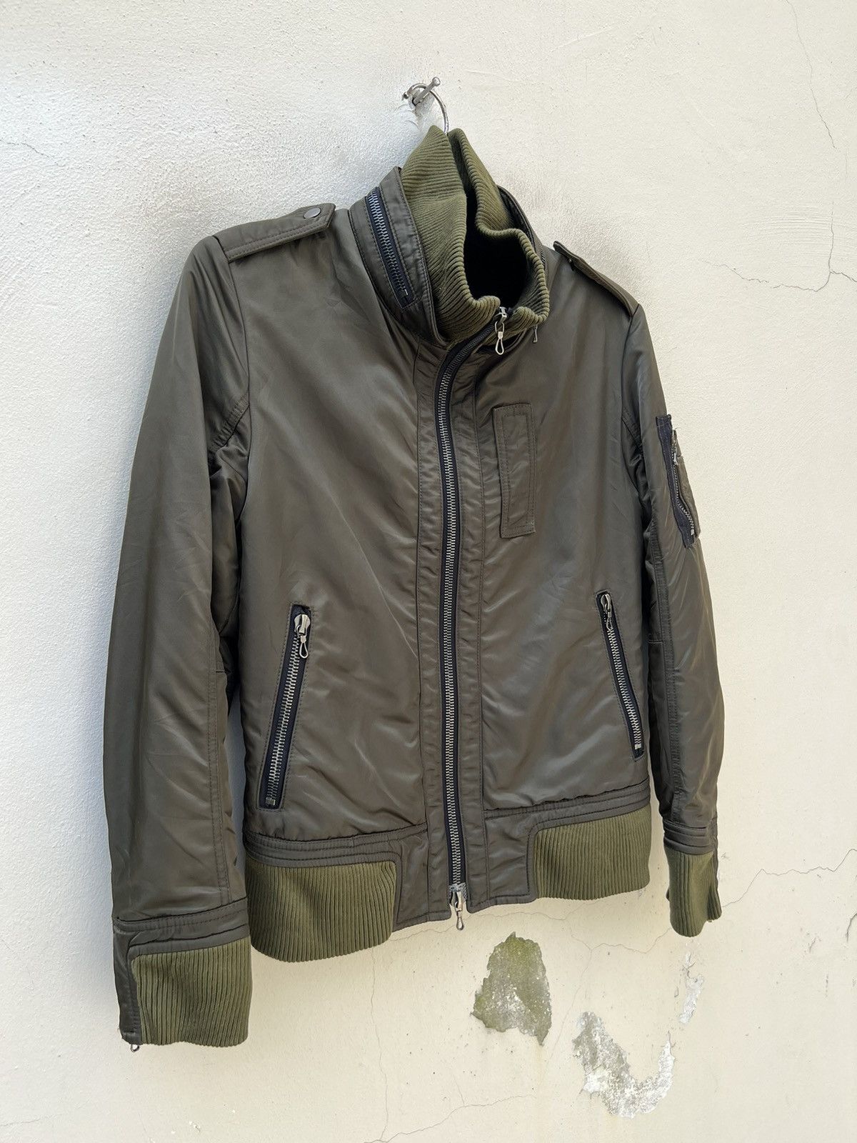 Shellac Shellac Japan MA-1 Style Military Bomber Jacket Size US S / EU 44-46 / 1 - 8 Thumbnail