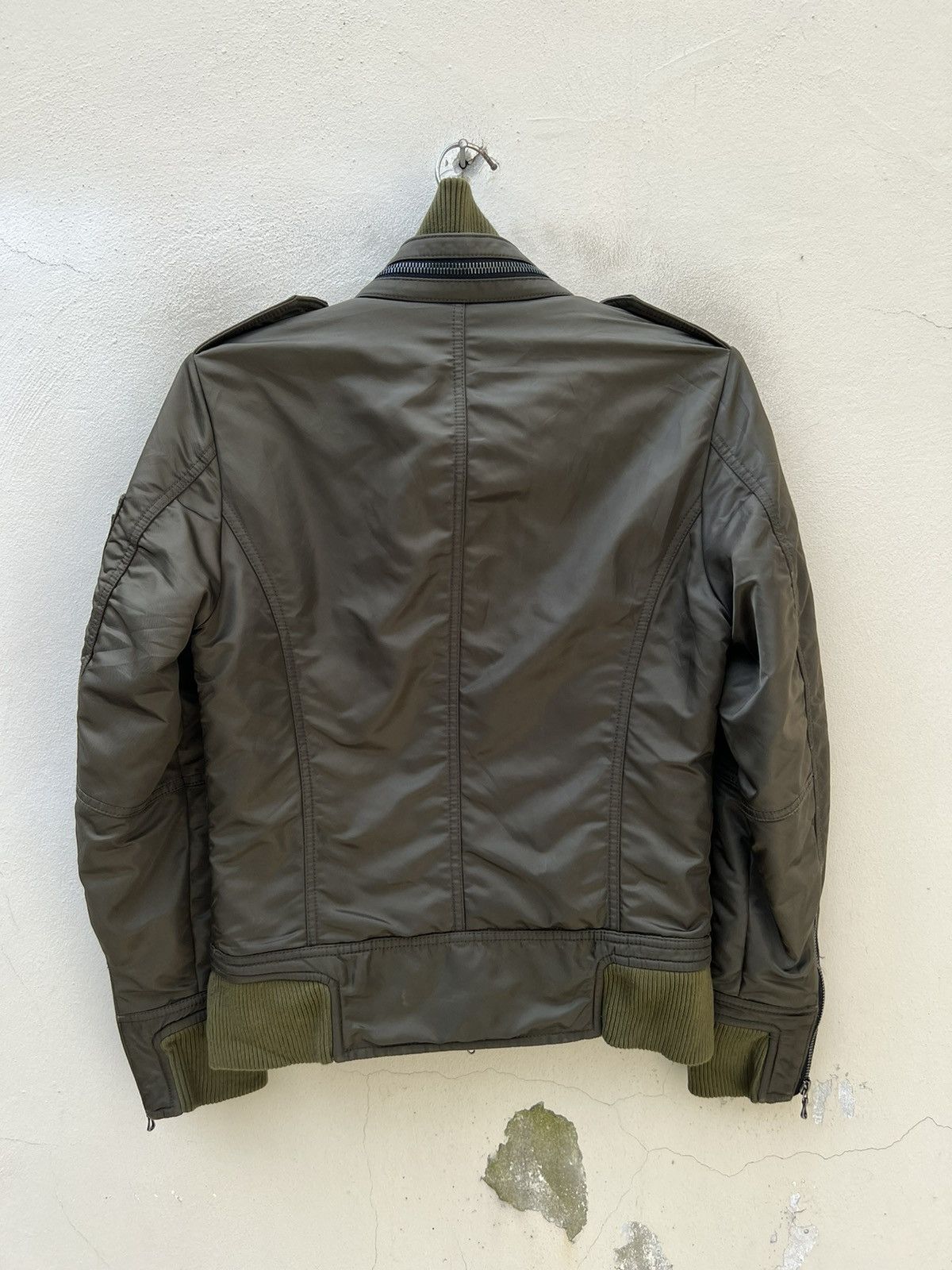 Shellac Shellac Japan MA-1 Style Military Bomber Jacket Size US S / EU 44-46 / 1 - 12 Thumbnail