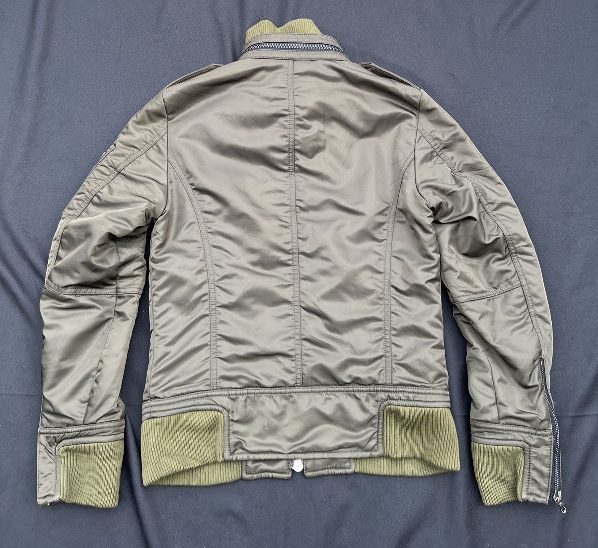 Shellac Shellac Japan MA-1 Style Military Bomber Jacket Size US S / EU 44-46 / 1 - 4 Thumbnail